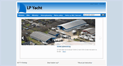 Desktop Screenshot of lp-yacht.dk